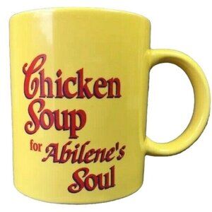 Hardin-Simmons University Coffee Mug Cup Chicken Soup for Abilene's Soul Yellow